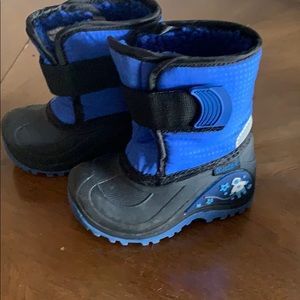 Blue Toddler Snowboots